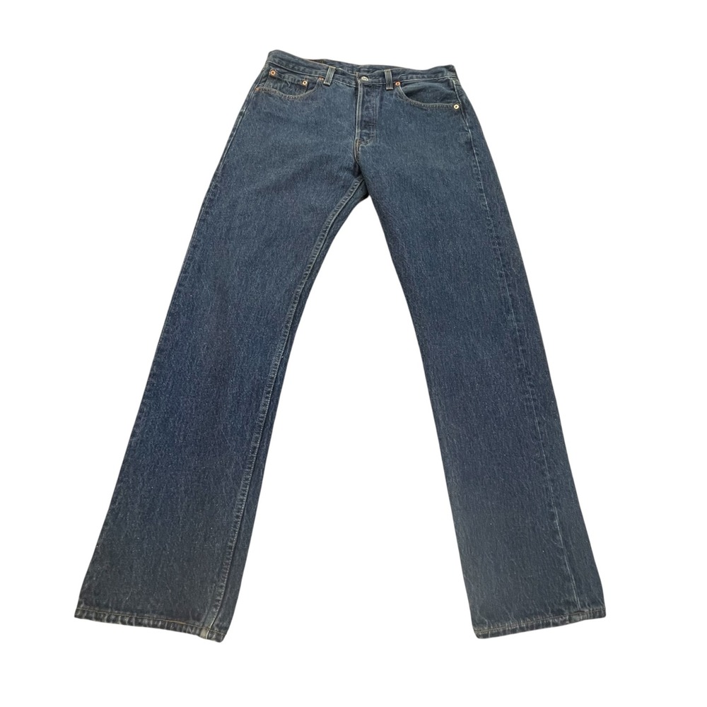 Vintage 90s Levis 501 Jeans Mens 33x32 (Fit 33x31) Made in USA Button Fly